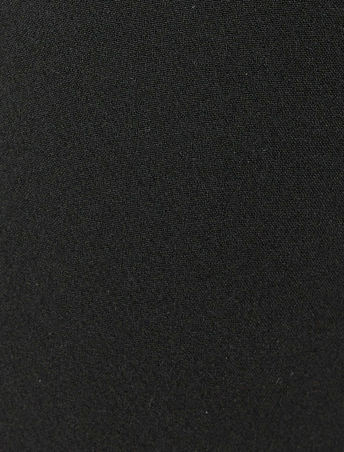 Sophisticated Double-Breasted Black Midi Skirt