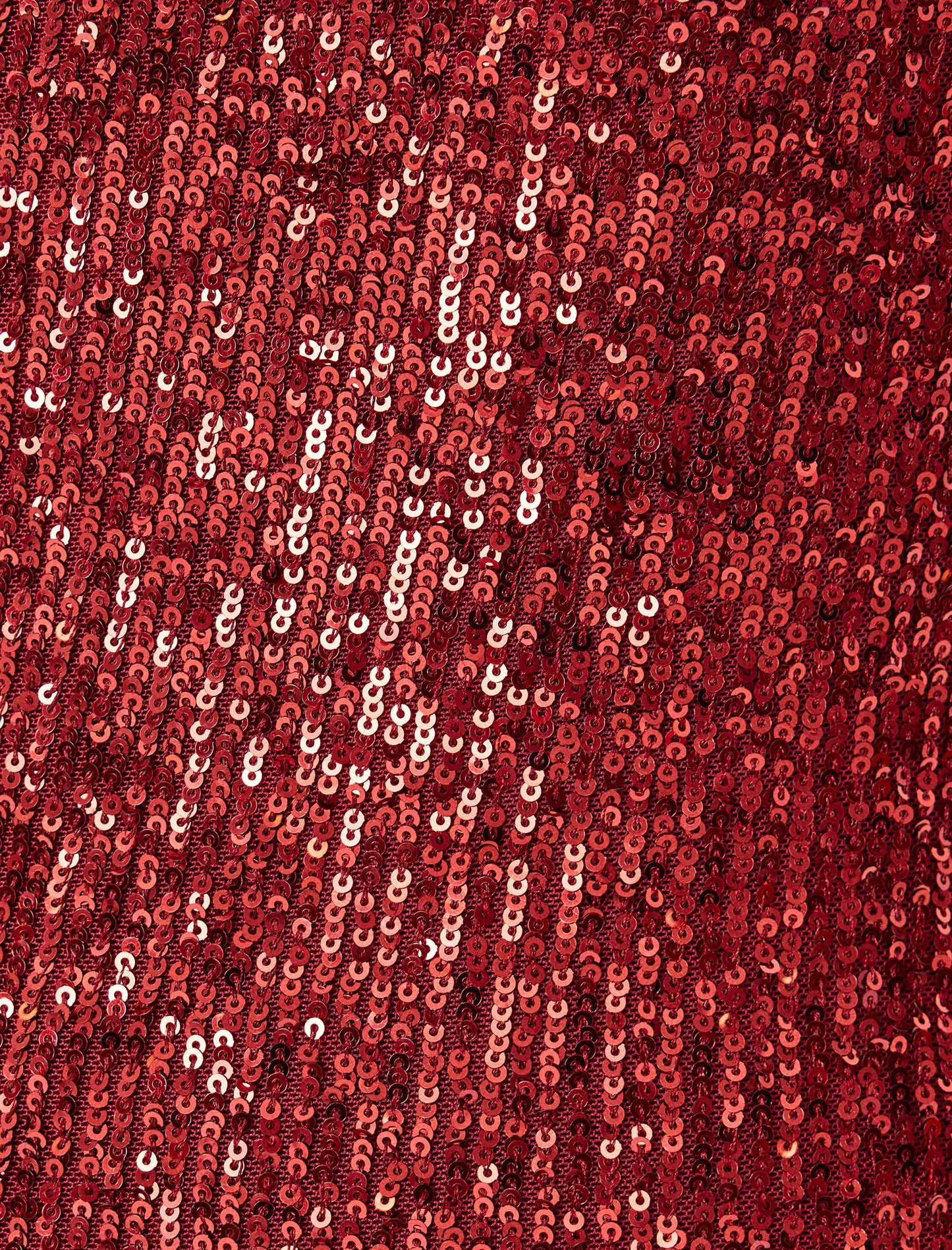 Sparkle and Shine Sequin Claret Red Maxi Dress