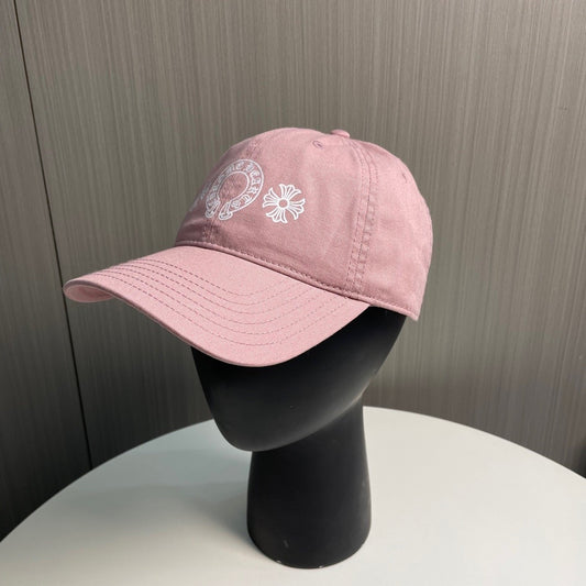 CH Horseshoe Plus Baseball Cap – Bubblegum Pink Cotton Canvas