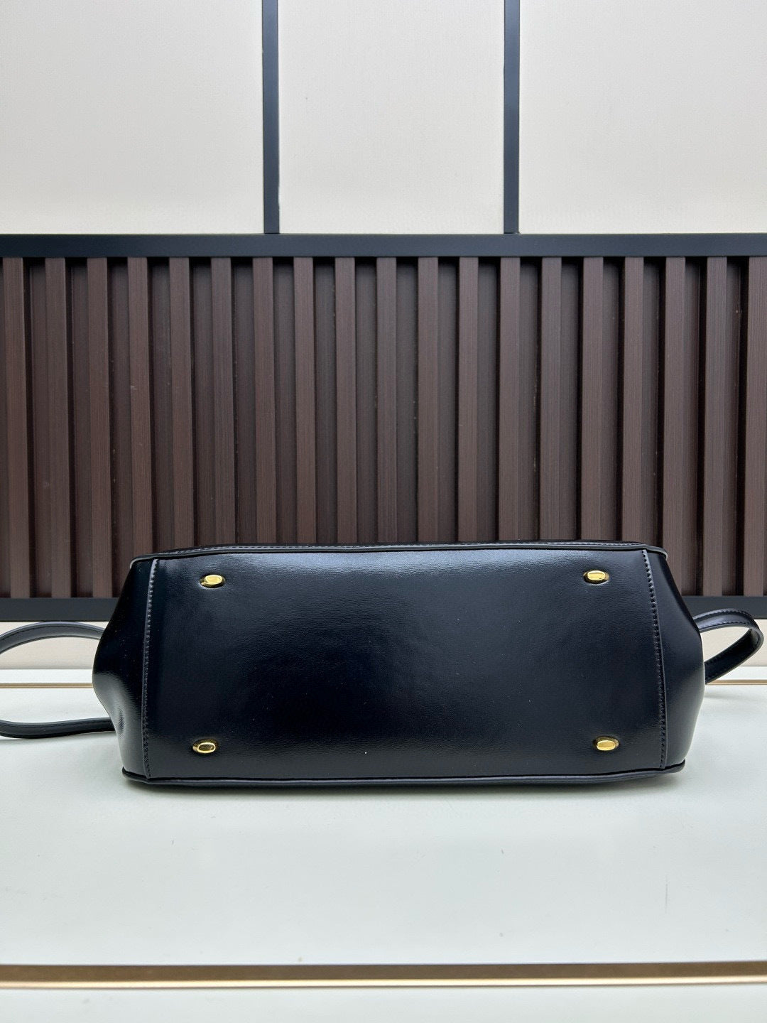 Medium Pinch Bag – Sarah Burton Debut East/West Calfskin Satchel