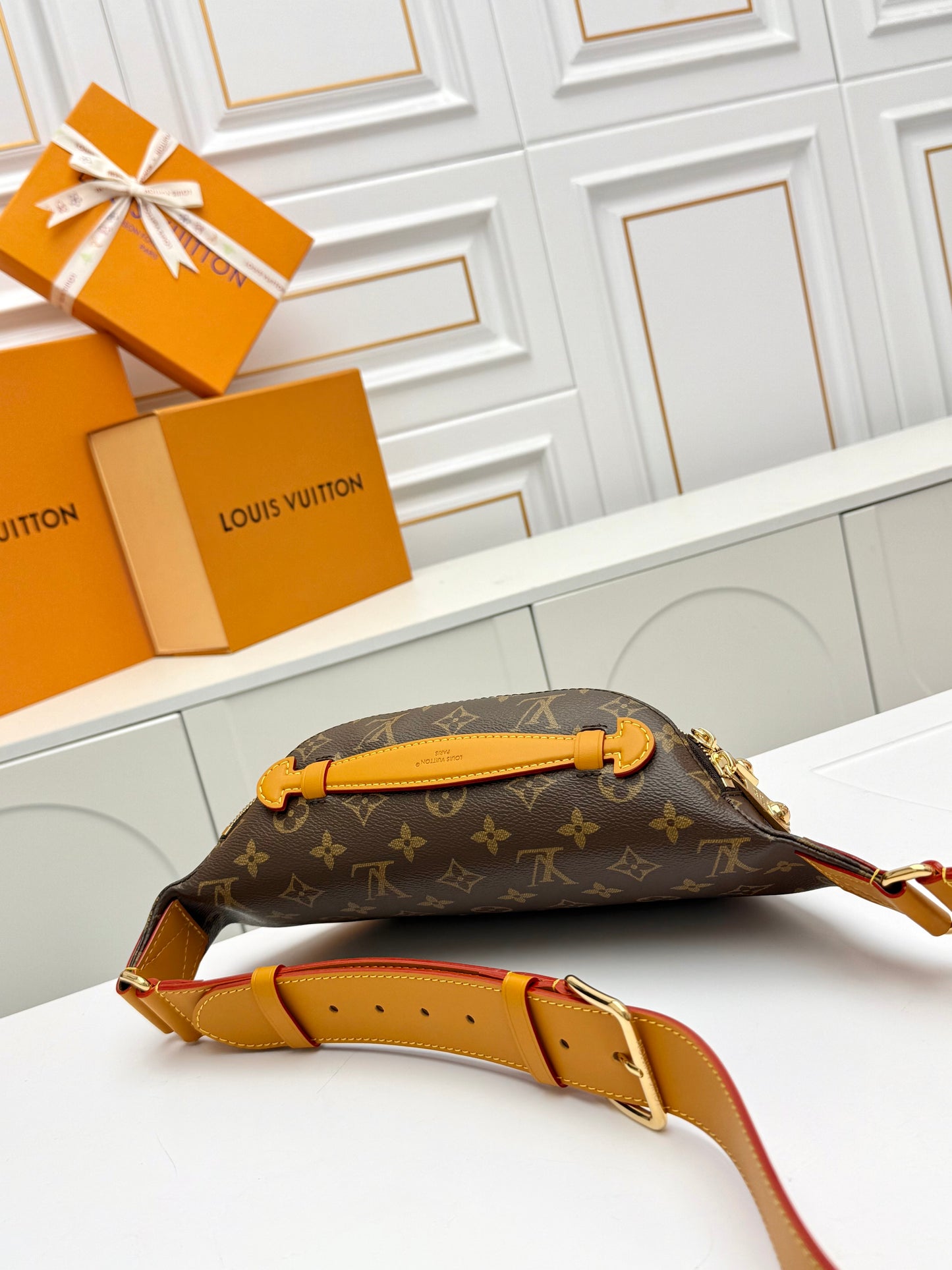 LV Classic Bumbag – Timeless Monogram Coated Canvas Crossbody Fanny Pack