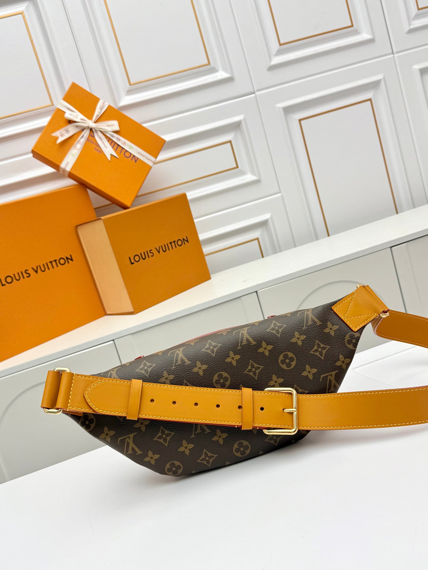 LV Classic Bumbag – Timeless Monogram Coated Canvas Crossbody Fanny Pack