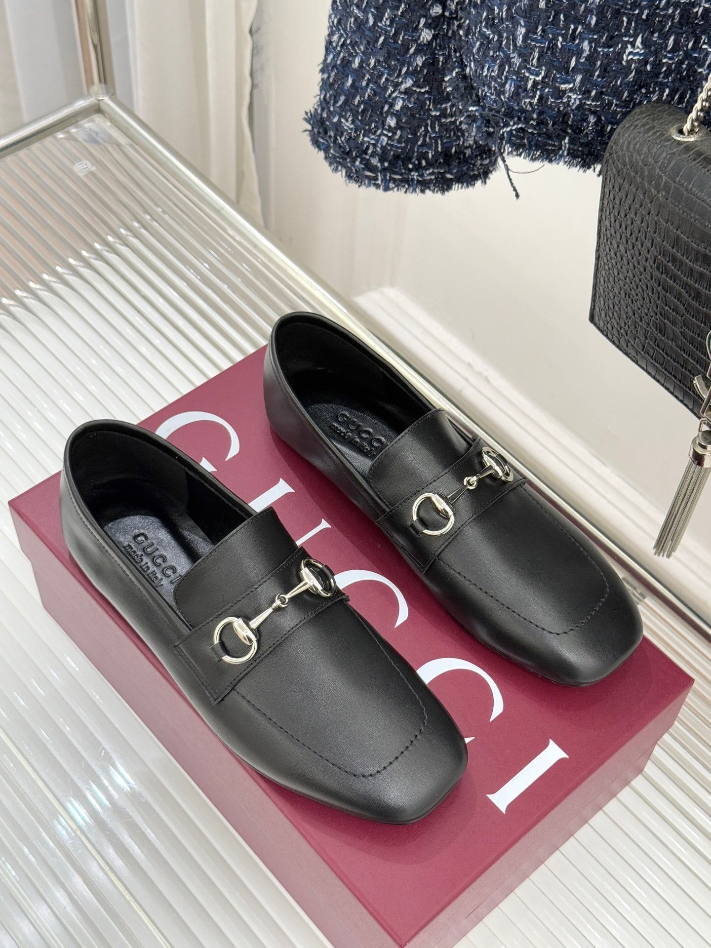 Horsebit 1953 Loafer – Black Calfskin with Silver-Tone Hardware