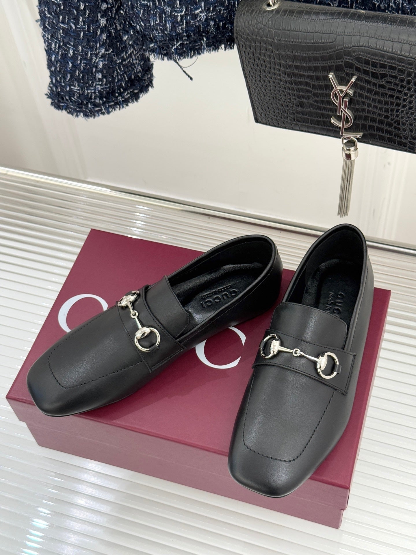 Horsebit 1953 Loafer – Black Calfskin with Silver-Tone Hardware
