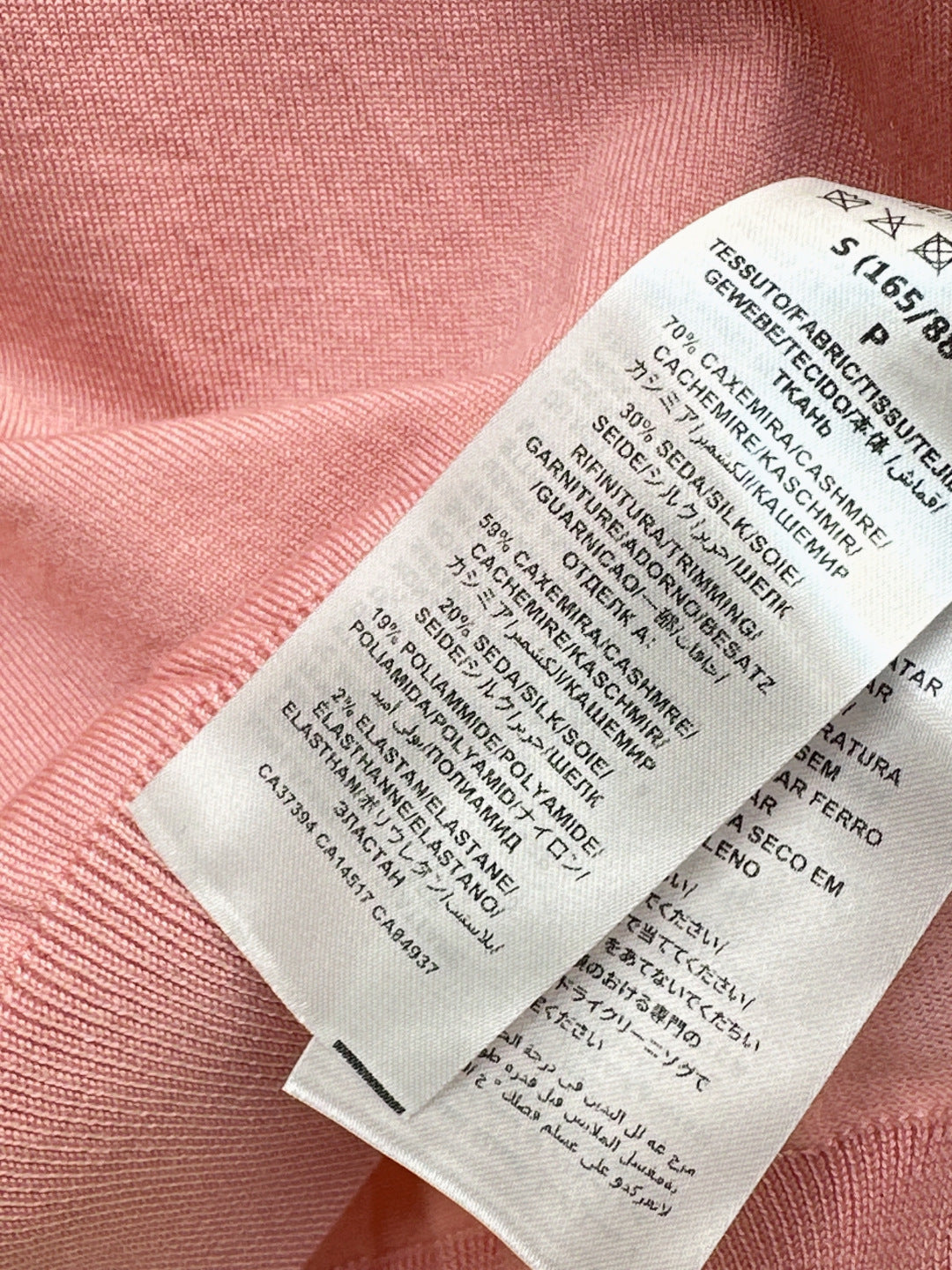 GG Short-Sleeve Knit Top – Sugary Bubblegum Pink Ultra-Fine Gauge Luxury Yarn Sweater