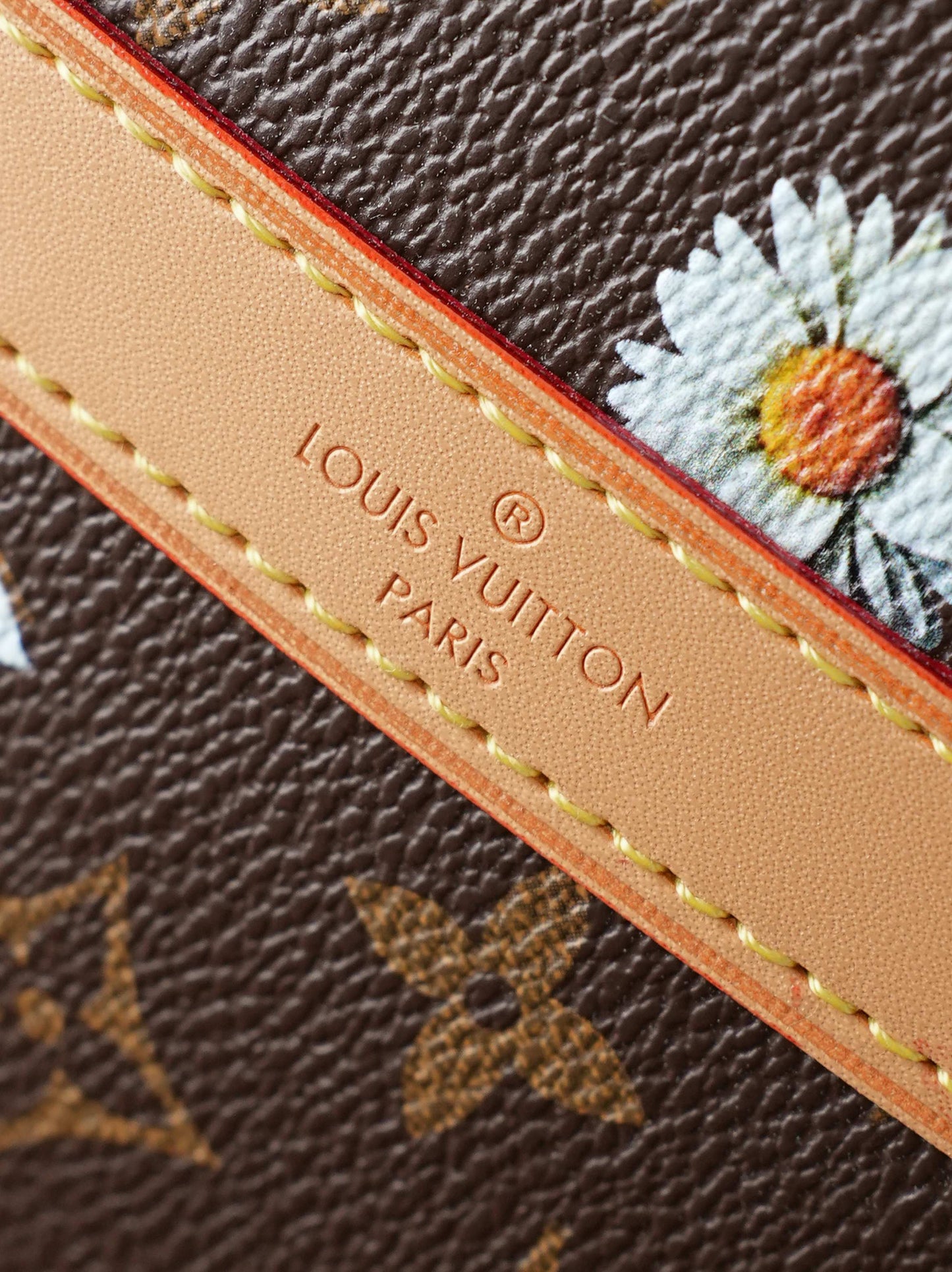 LV x Takashi Murakami Keepall 45 – Flower Monogram Re-edition with Natural Vachetta