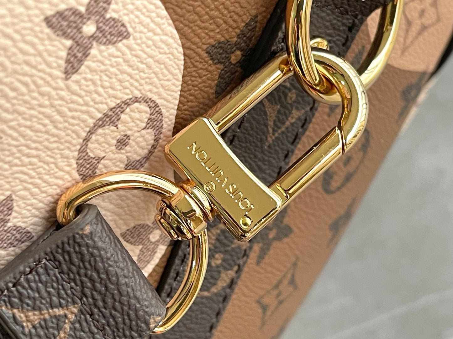 LV Keepall Bandoulière 50 Monogram Portrait Camouflage Duffle Bag – Brown Coated Canvas