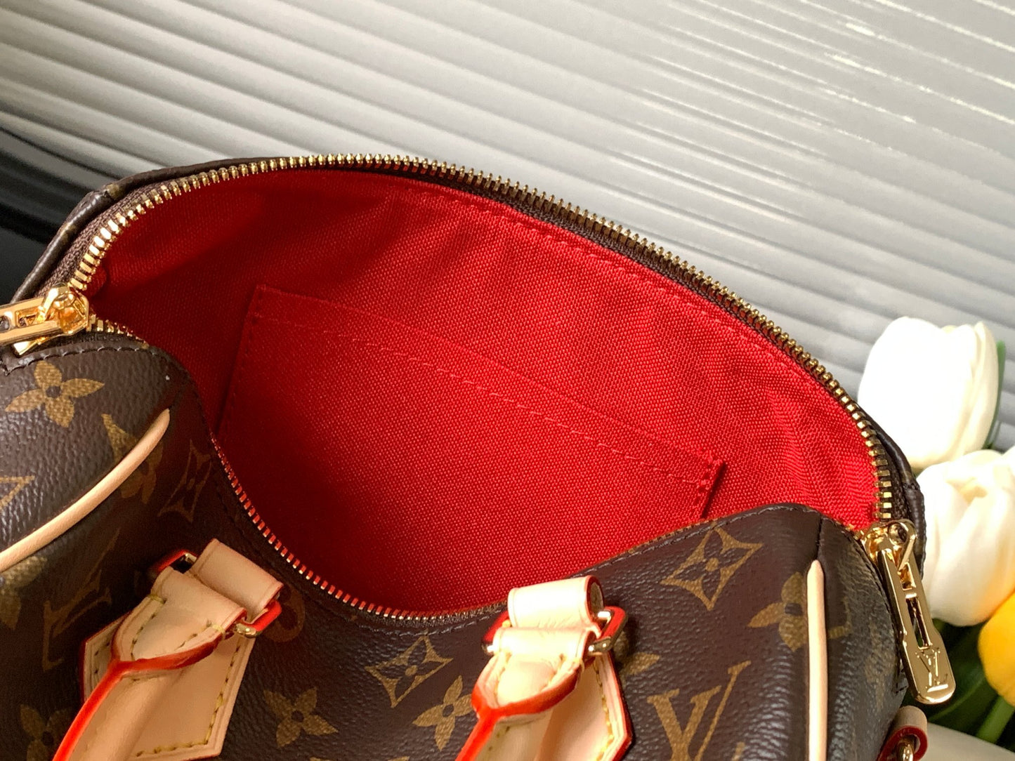 LV Speedy Bandoulière 20 – Classic Monogram Coated Canvas Micro Duffle Bag