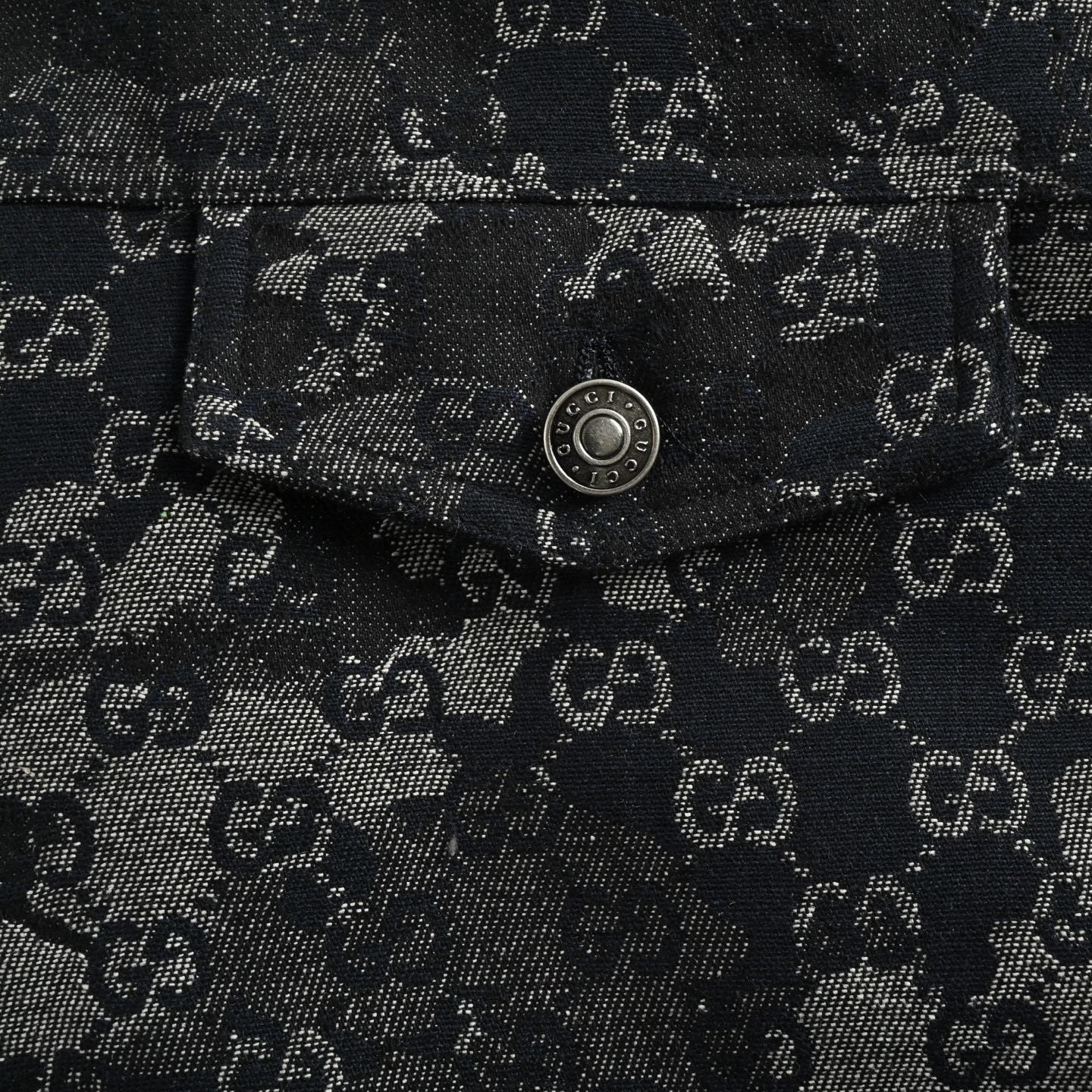 Reversible GG Ripstop Jacket – Black & Grey Monogram Technical Windbreaker