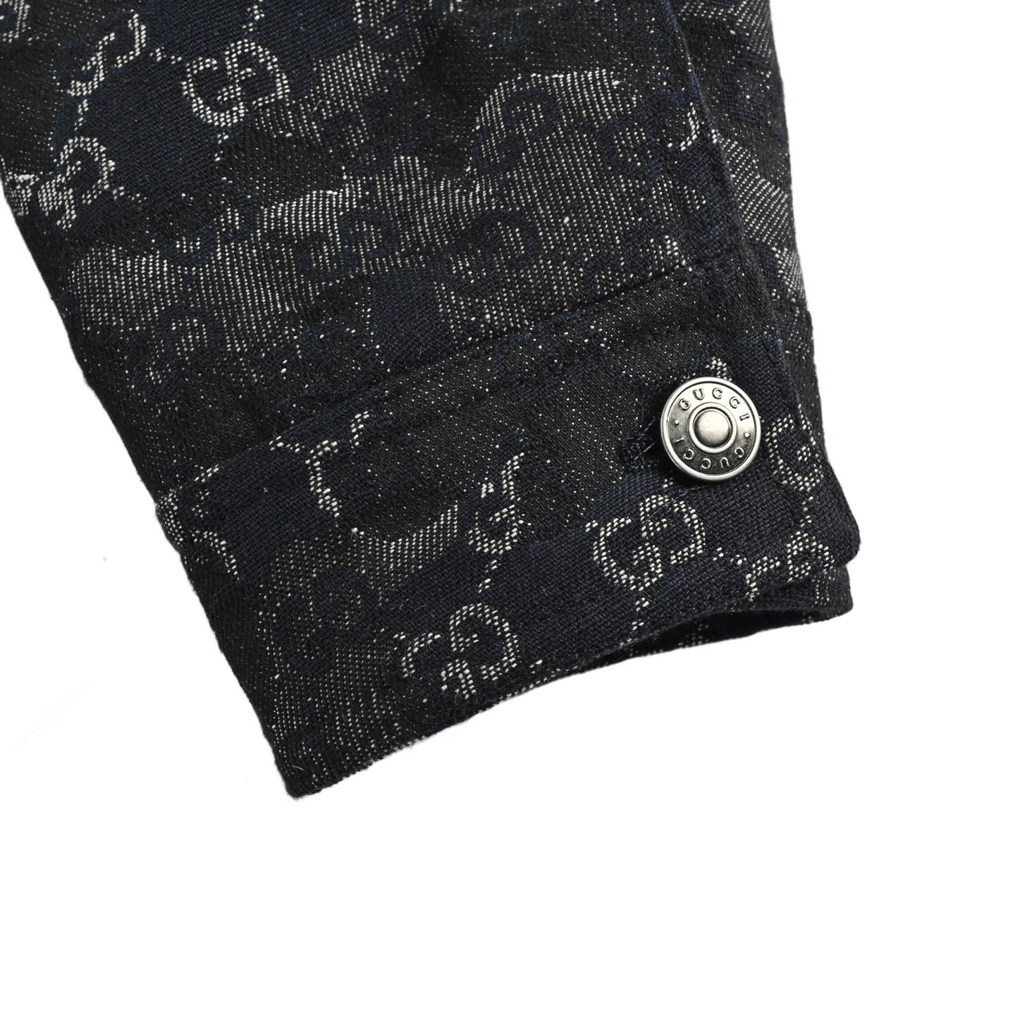 Reversible GG Ripstop Jacket – Black & Grey Monogram Technical Windbreaker