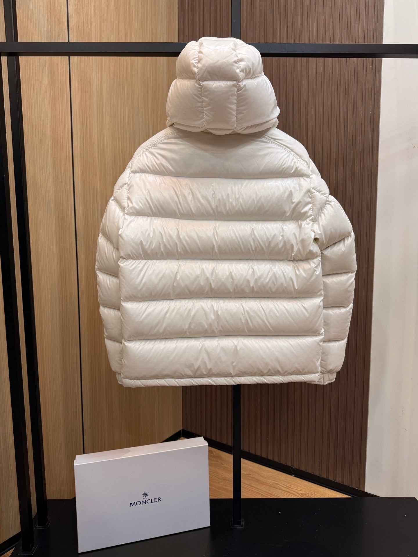 Ivory White Women's Insulated Puffer Maya Jacket