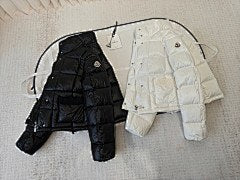 Glossy Black Quilted Puffer Jacket for Women