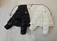 Glossy Black Quilted Puffer Jacket for Women